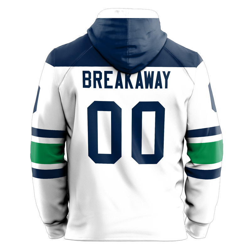 North Park Hockey Youth Sublimated Retro Hoodie