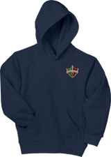 Delaware Ducks Youth EcoSmart Pullover Hooded Sweatshirt