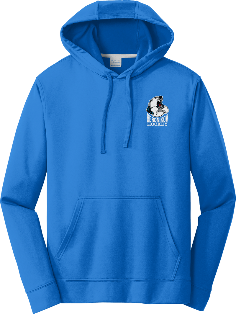 Berdnikov Bears Performance Fleece Pullover Hooded Sweatshirt