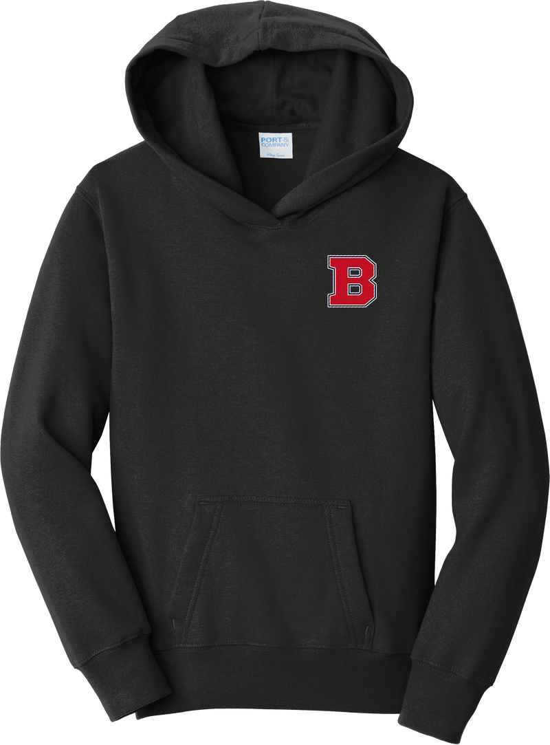 CT Bobcats Youth Fan Favorite Fleece Pullover Hooded Sweatshirt