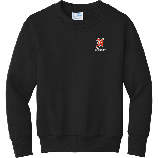 Midd North Hockey Youth Core Fleece Crewneck Sweatshirt