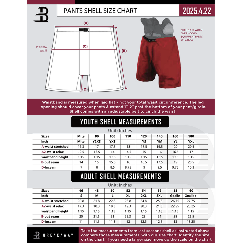 MD Jr Black Bears Youth Sublimated Pants Shell