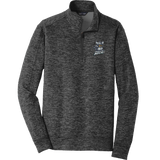 Hard Edge Hockey PosiCharge Electric Heather Fleece 1/4-Zip Pullover