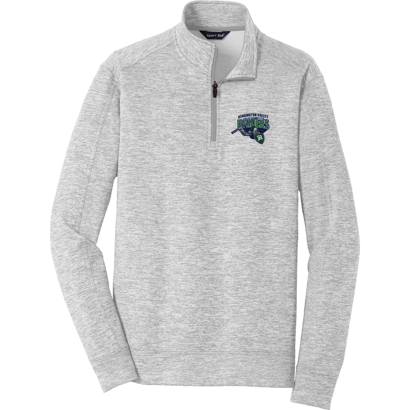 Kensington Valley Raiders PosiCharge Electric Heather Fleece 1/4-Zip Pullover