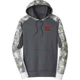 Team Maryland Sport-Wick Mineral Freeze Fleece Colorblock Hooded Pullover