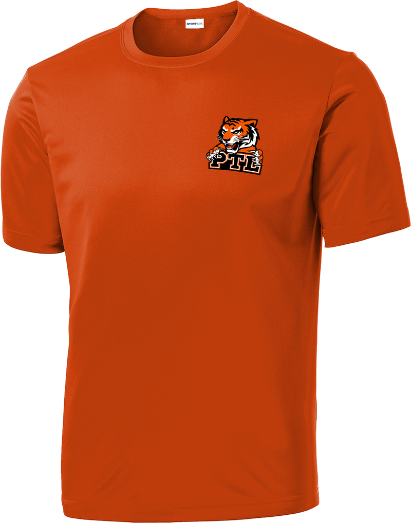 Princeton Tiger Lilies long sleeve PosiCharge Competitor Tee