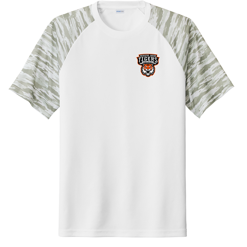 Princeton Jr. Tigers Drift Camo Colorblock Tee