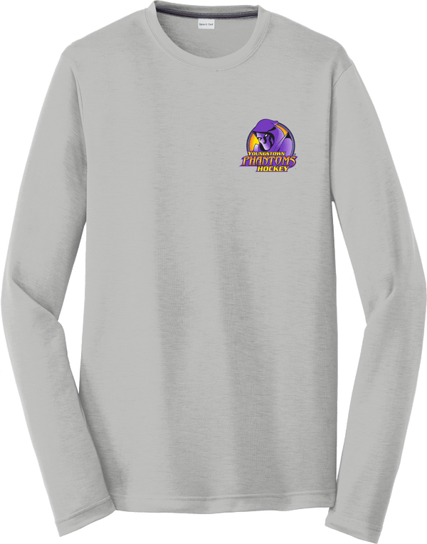 Youngstown Phantoms Long Sleeve PosiCharge Competitor Cotton Touch Tee