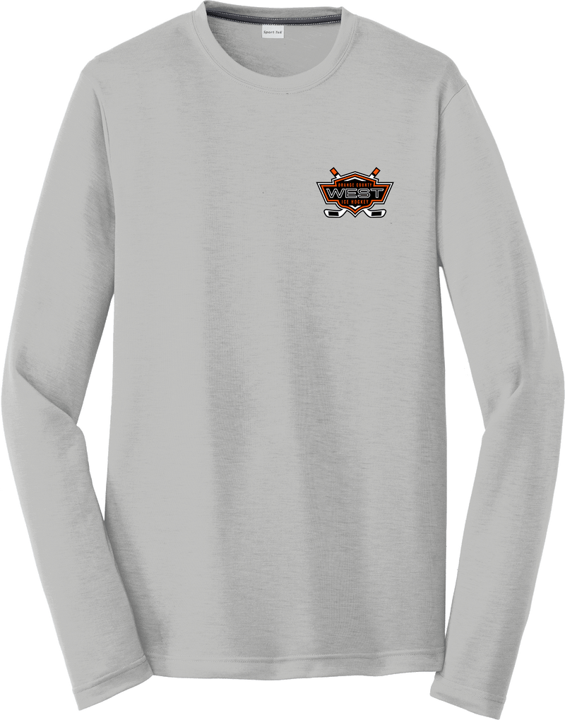 Orange County West Long Sleeve PosiCharge Competitor Cotton Touch Tee