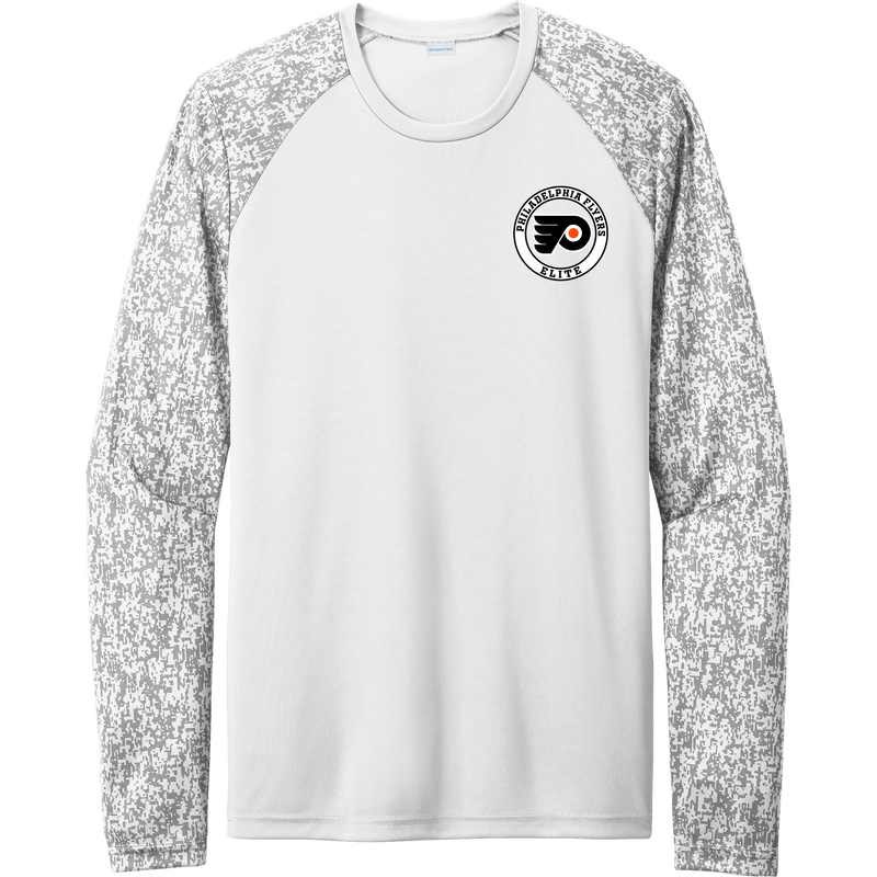 Philadelphia Flyers Elite Long Sleeve Digi Camo Tee