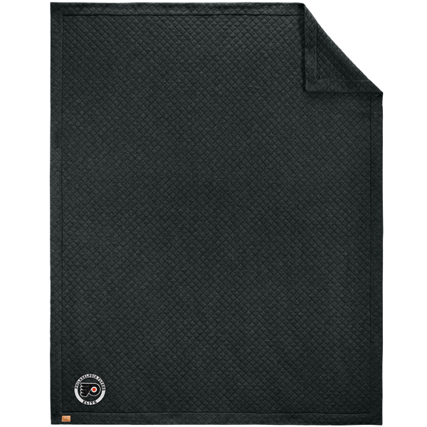 Philadelphia Flyers Elite TravisMathew Diamond Quilt Blanket