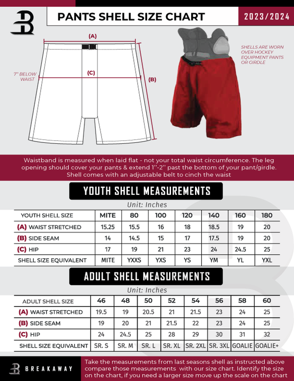 York Devils Youth Pants Shell