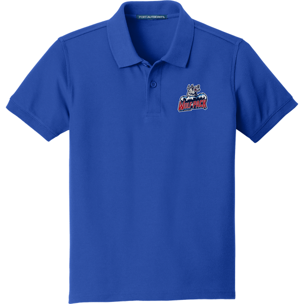 CT Wolfpack South Youth Core Classic Pique Polo