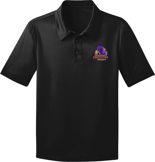 Youngstown Phantoms Youth Silk Touch Performance Polo