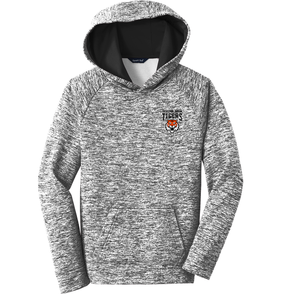 Princeton Jr. Tigers Youth PosiCharge Electric Heather Fleece Hooded Pullover