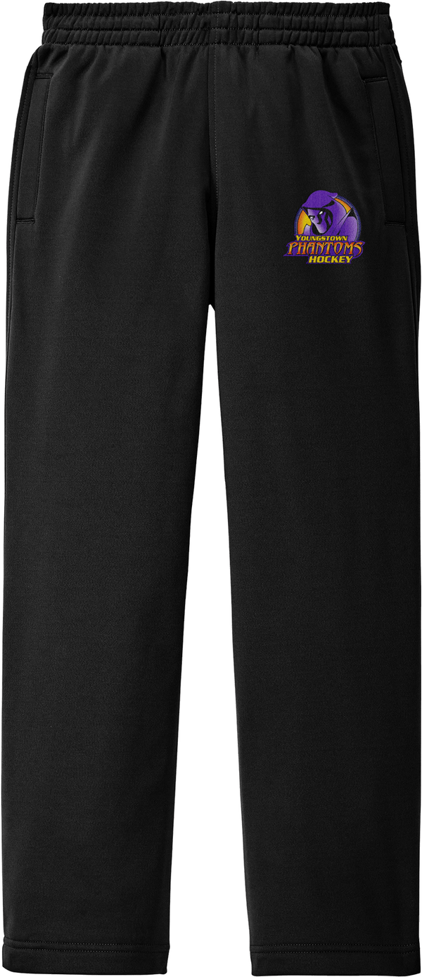 Youngstown Phantoms Youth Sport-Wick Fleece Pant
