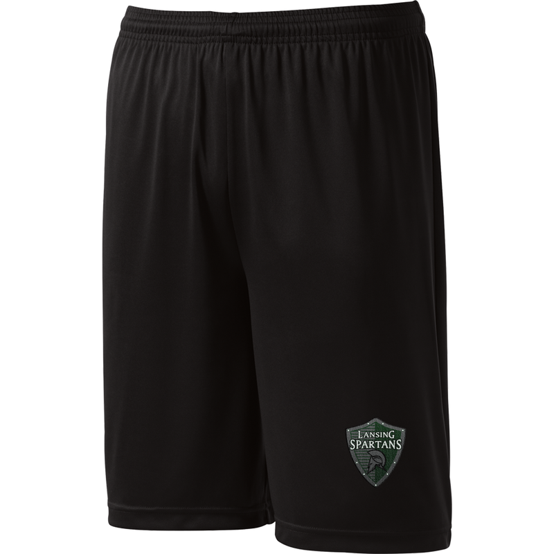 Lansing Spartans Youth PosiCharge Competitor Short