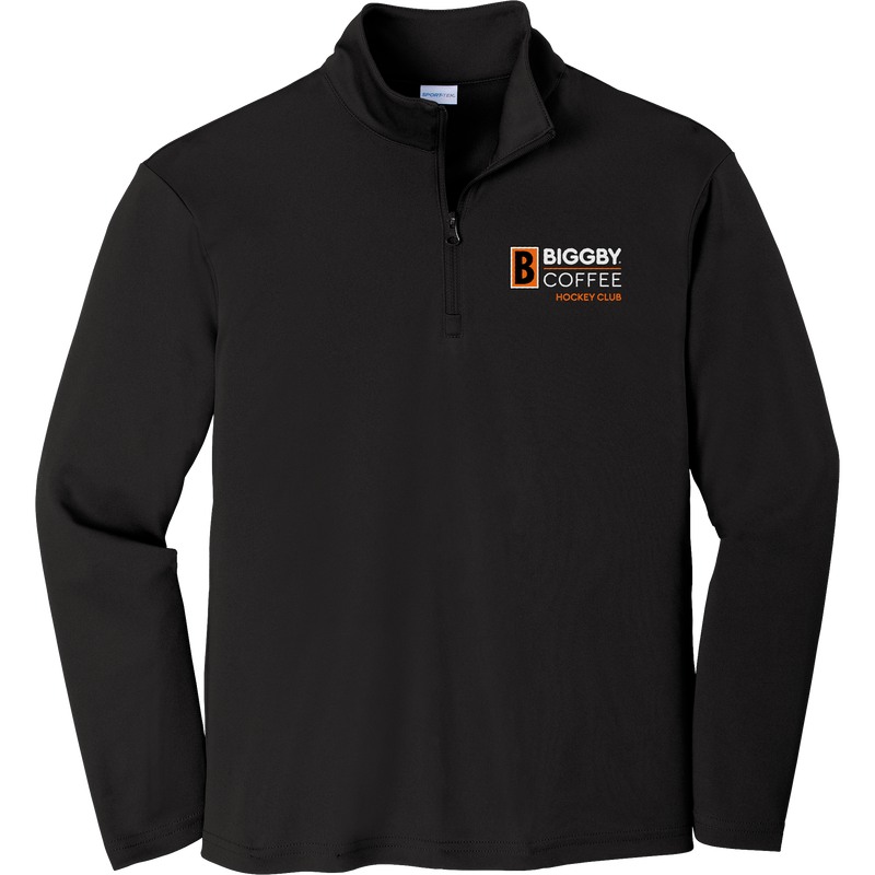 Biggby Coffee Hockey Club Youth PosiCharge Competitor 1/4-Zip Pullover