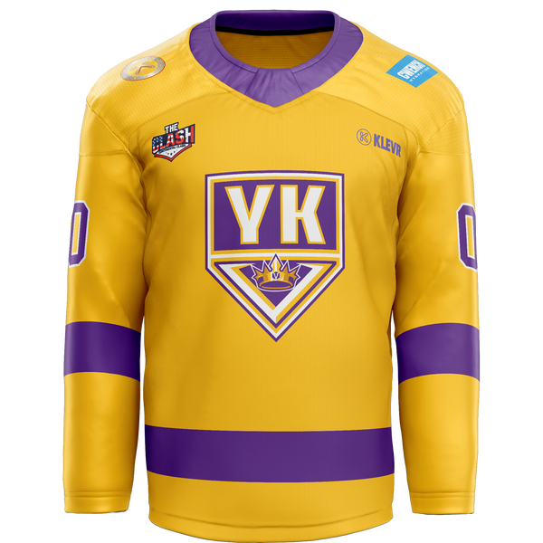 Young Kings Player Hybrid Jersey - Gold