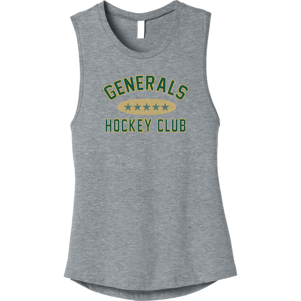 Red Bank Generals Womens Jersey Muscle Tank