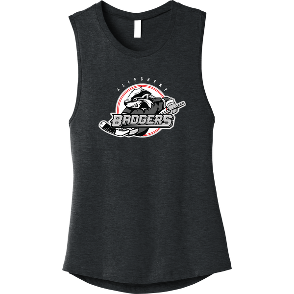 Allegheny Badgers Womens Jersey Muscle Tank