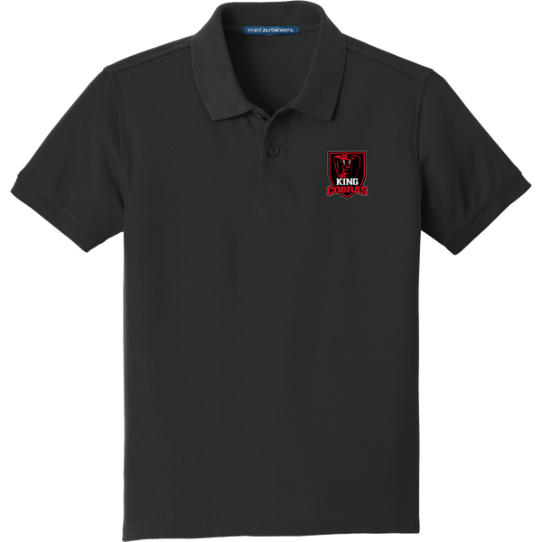 King Cobras Youth Core Classic Pique Polo