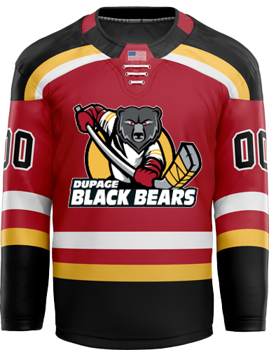 Dupage Black Bears Youth Player Hybrid Jersey