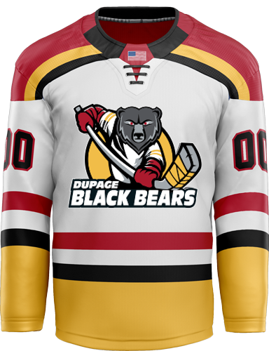 Dupage Black Bears Adult Goalie Jersey
