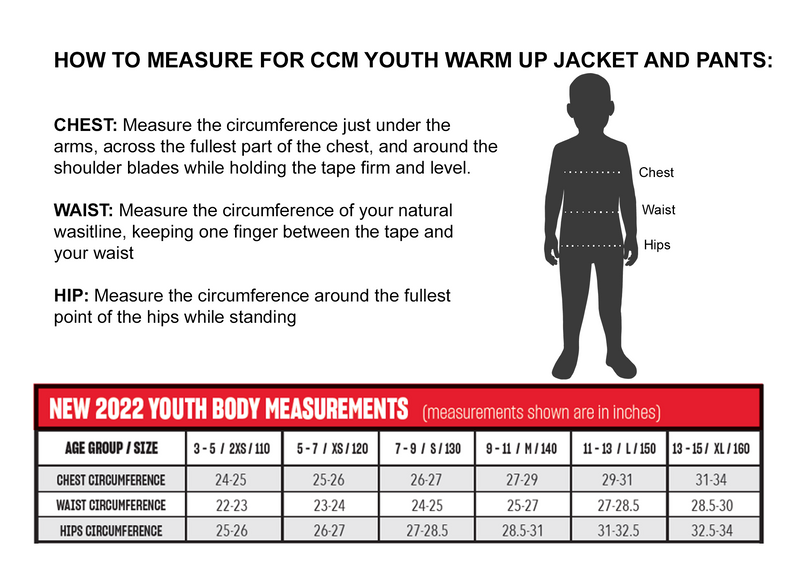 CCM Youth Lightweight Warm Up Jacket - Red Bank Generals