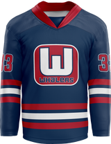 CT Whalers Tier 1 Adult Player Sublimated Jersey