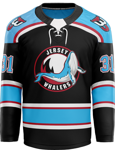 Jersey Shore Whalers Youth Player Sublimated Jersey